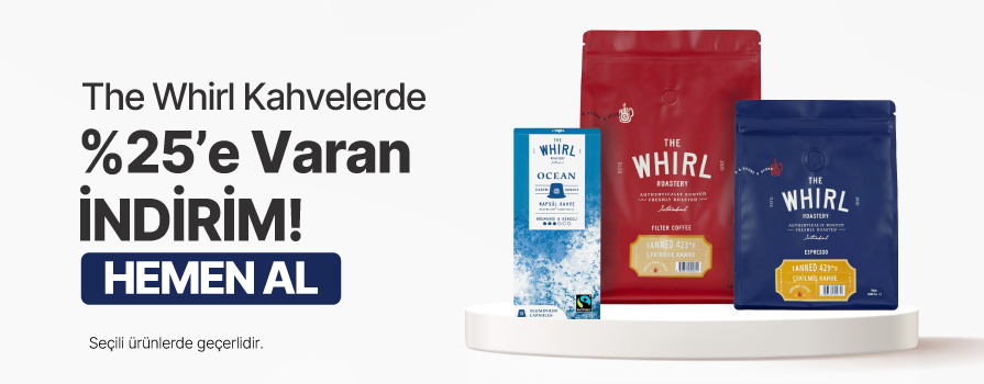 1-10 Ekim Tarihleri Arasında Seçili The Whirl Ürünlerinde %25'e VARAN İNDİRİM!