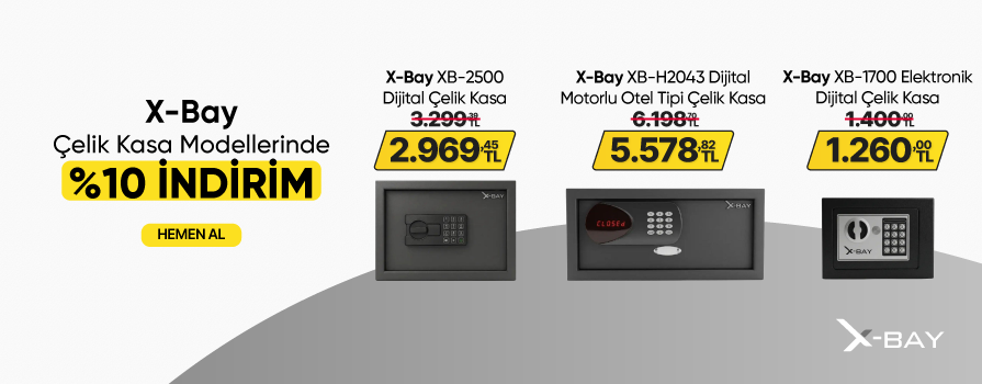 Haziran Ay’ı Boyunca Seçili X-Bay Markalı Ürünlerinde %10 İNDİRİM!