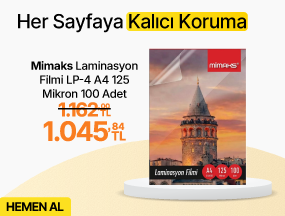 mimaks laminasyon filminde %10 indirim