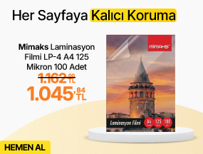 mimaks laminasyon filminde %10 indirim