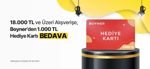 18.000 TL ve Üzeri Alışverişe 1.000 TL Değerinde BOYNER Hediye Kartı BEDAVA!HERO