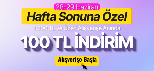 Tüm Müşteriler İçin Geçerli Olacak Hafta Sonu Kampanyası 28-29 Haziran!!