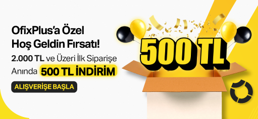 2.000 TL Ve Üzeri İlk Alışverişe 500 TL İNDİRİM!