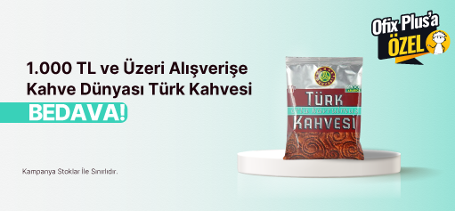 1.000 TL Ve Üzeri Alışverişe Kahve Dünyası Türk Kahvesi Bedava!