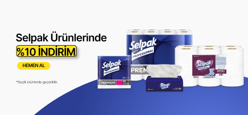 Şubat Ay’ı Boyunca Seçili Selpak Markalı Ürünlerde %10 İNDİRİM!HERO