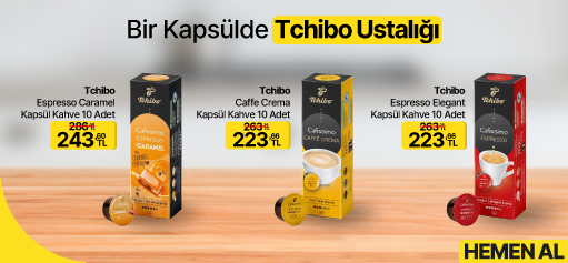 Kasım Ay’ı Boyunca Seçili Tchibo Ürünlerinde %15 İNDİRİM! HERO