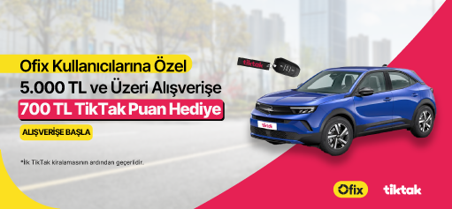 5.000 TL ve Üzeri Alışverişe 700 TL TikTak Puan HEDİYE! HERO