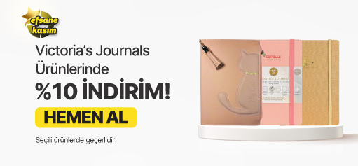Kasım Ay’ı Boyunca Seçili Victoria Journals Ürünlerinde %15'e Varan İNDİRİM! HERO