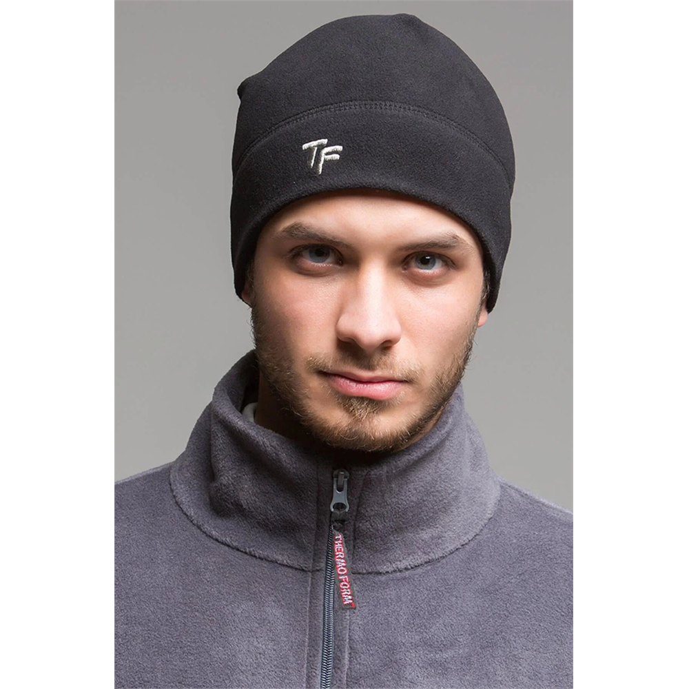 Thermoform HZT 19006 Termal Polar Bere Soğuk Hava Koşulları İçin Isı Yalıtımlı Başlık SİYAH STD
