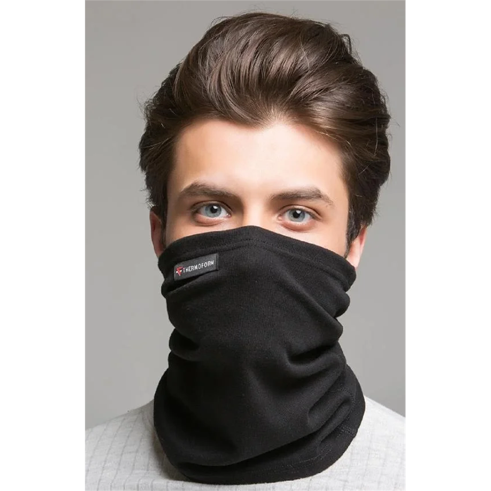 Thermoform HZT 19007 TF Polar Boyunluk Soğuk Hava Koşullarında Üstün Koruma SİYAH STD