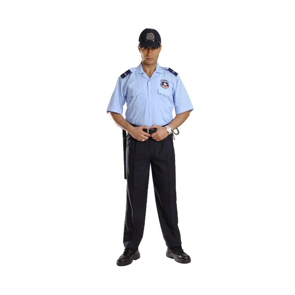 Doruk Gabardin Klasik Flato Cepli Erkek Güvenlik Görevlisi Pantolon SİYAH 54
