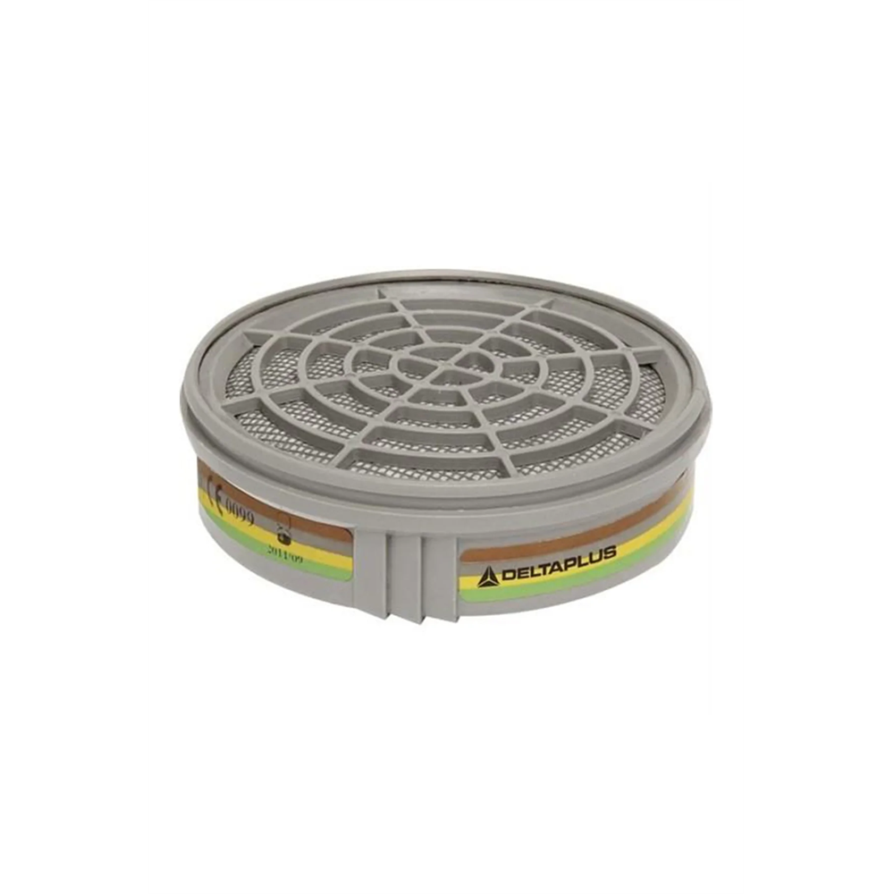 Delta Plus M6000 ABEK1 Yarımyüz Gaz ve Buhar Filtresi Kartuşu STD STD