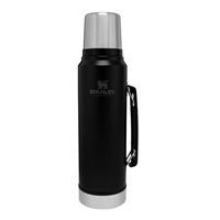 Stanley 1L Classic Legendary Bottle Matte Black - Efsane Stanley Termos Siyah