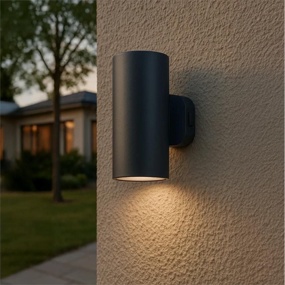 Braytron Vekta-D WL2 18W Antrasit Led Duvar Aplik 3 Renk Siyah