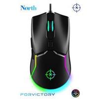 North Air Black RGB Kablolu Profesyonel Oyuncu Mouse