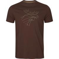 Härkila Dear S/S t-shirt Bordo - S