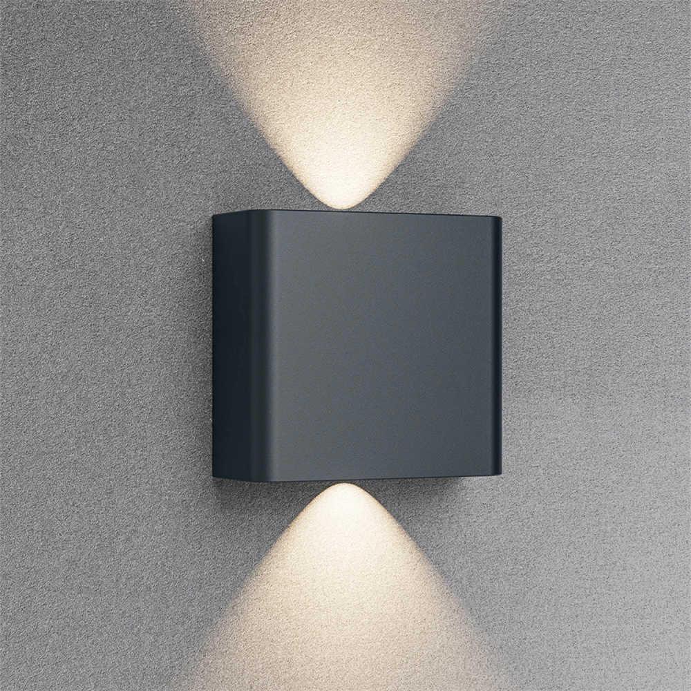 Braytron Vector 2W Led Duvar Aplik Antrasit 3 Renk Antrasit