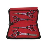 Sgroom 4 Lü Çantalı Makas Set  7" Mor