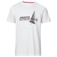 Musto Ocean Born T-Shirt White  - X- Large