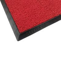 Sercan Hijyen 50 x 70 cm Kauçuk Paspas + İç kıvırcık - Kırmızı