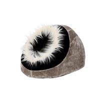 Karlıe Küçük Köpek Ve Kedi Evi 40x40x28cm Gri-siya H