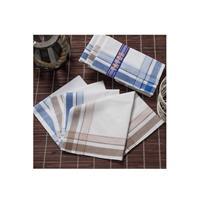 Yavuz Kutulu 39x39 cm 12 Adet Kumaş Mendil YM 01