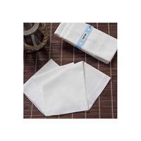 Teksin 36x36 cm. Bir Düzine 12 Adet Mendil TM Beyaz