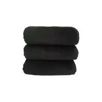 3 lü Paket Boya Tutmayan Mikrofiber El Yüz Spor Kuaför Havlusu 50X90 Cm Turkuaz