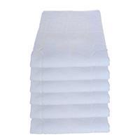 6 lı Ayak İzli Banyo Paspas Pamuklu Ayak Havlusu 50x70 Cm