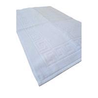 2 li Ayak İzli Banyo Paspas %100 Pamuklu Ayak Havlusu 50x70 Cm