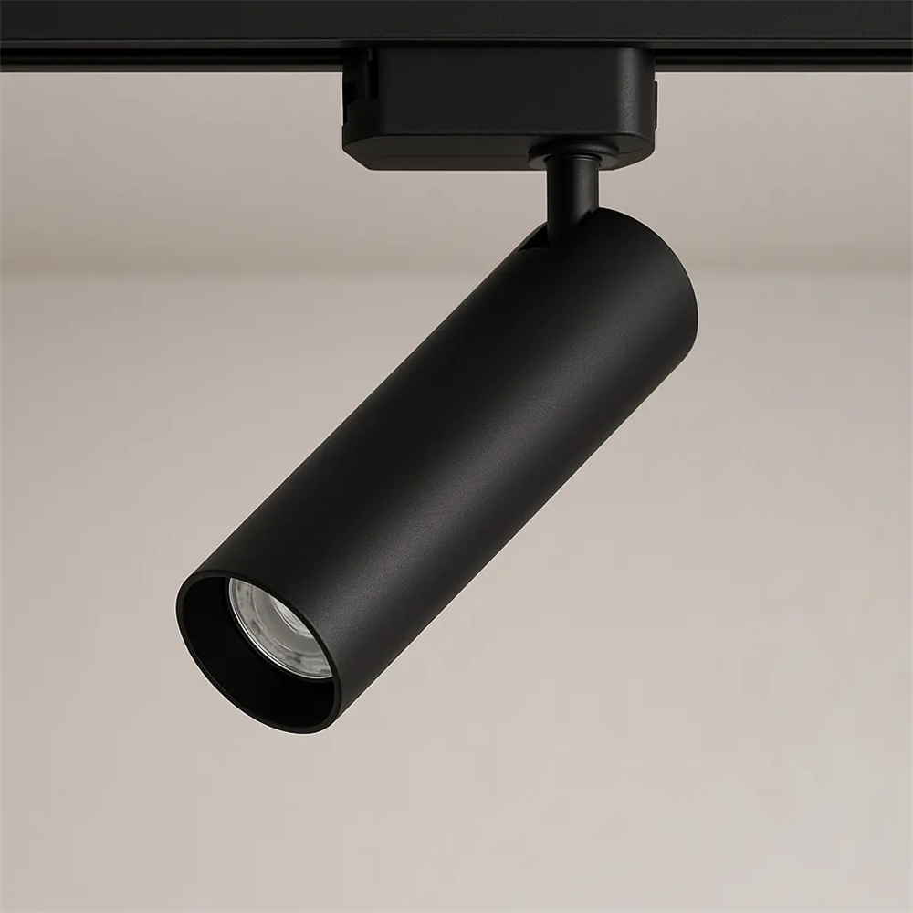 Jupiter 7W Monofaze Soketli Hareketli Ray Spot LR659 Siyah