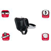 Karlıe Reflektörlü Göğüs Tasma Xs 31-40cm Siyah