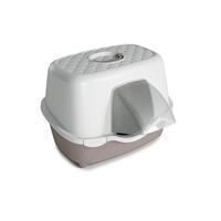 Stefanplast Tres Chıc Beyaz/pembe Kedi Tuvaleti 56x54,5x39cm