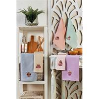 6 Parça Mutfak Kurulama Bezi 30 X 50 Cm Cake Renkli