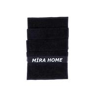 Mira Home Spor Havlusu Fitness Yumuşak Sporcu Havlu %100 Pamuklu 30x%100 Cm Siyah