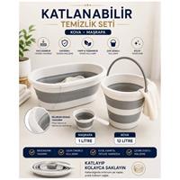 Katlanır Temizlik Seti - 3'lü Set