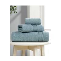 3 lü Banyo Havlusu Seti Pamuklu Ritim Mint