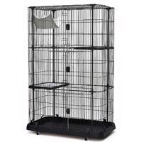 Dayang Kedi Kafesi Siyah109,3x63,8x115cm