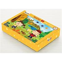 Yer Puzzle-24 Parça Puzzle - Doğa Yürüyüşü