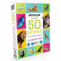 Blue Focus İlk 50 Hayvan - Akıllı Eğitim Kartları