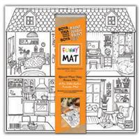 Funny Mat - Evim Güzel Evim 40x40cm