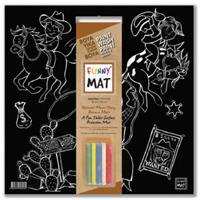Funny Mat - Vahşi Batı 40x40cm