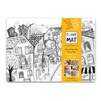 Funny Mat - Kedili Sokak - 68x48cm