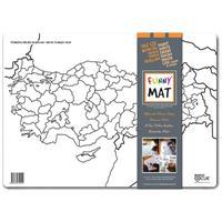 Funny Mat - Türkiye Dilsiz Haritası 33,5x48cm