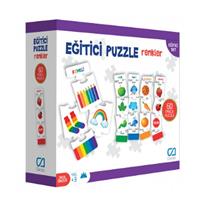 Eğitici Puzzle - Renkler