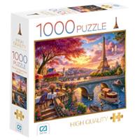 Paris'Te Akşamüstü Puzzle 1000