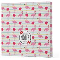 Flamingo 2 - Çizgisiz Yan Boyamalı Defter