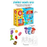 Sihirli Deniz Kızı Oyun Hamuru Seti (15 Parça - 344 Gr)