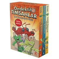 Dedektif Timsahlar 3 Kitaplık Kutulu Set (4-5-6)