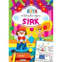 Boya ve Kelimeleri Öğren - Sirk